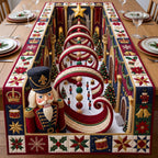 Nutcracker Spiral Table Runner