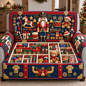 Nutcracker Toy Chest Sofa Cover - Made to Order