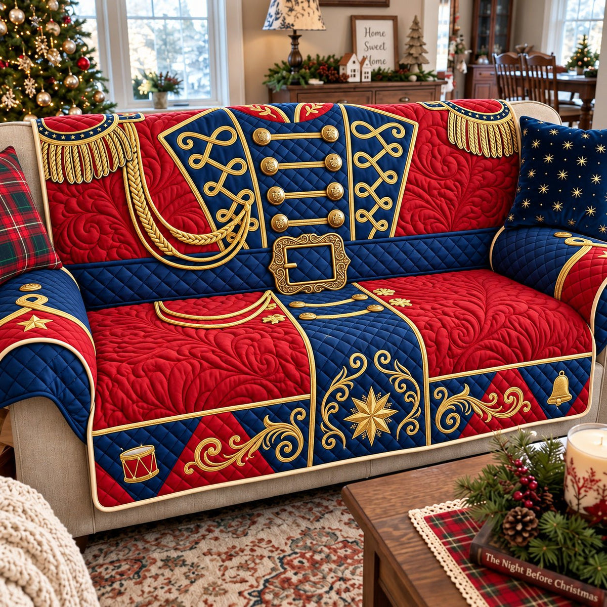 Nutcracker Uniform Sofa Cover
