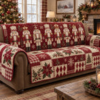 Nutcracker Winter Elegance Sofa Cover
