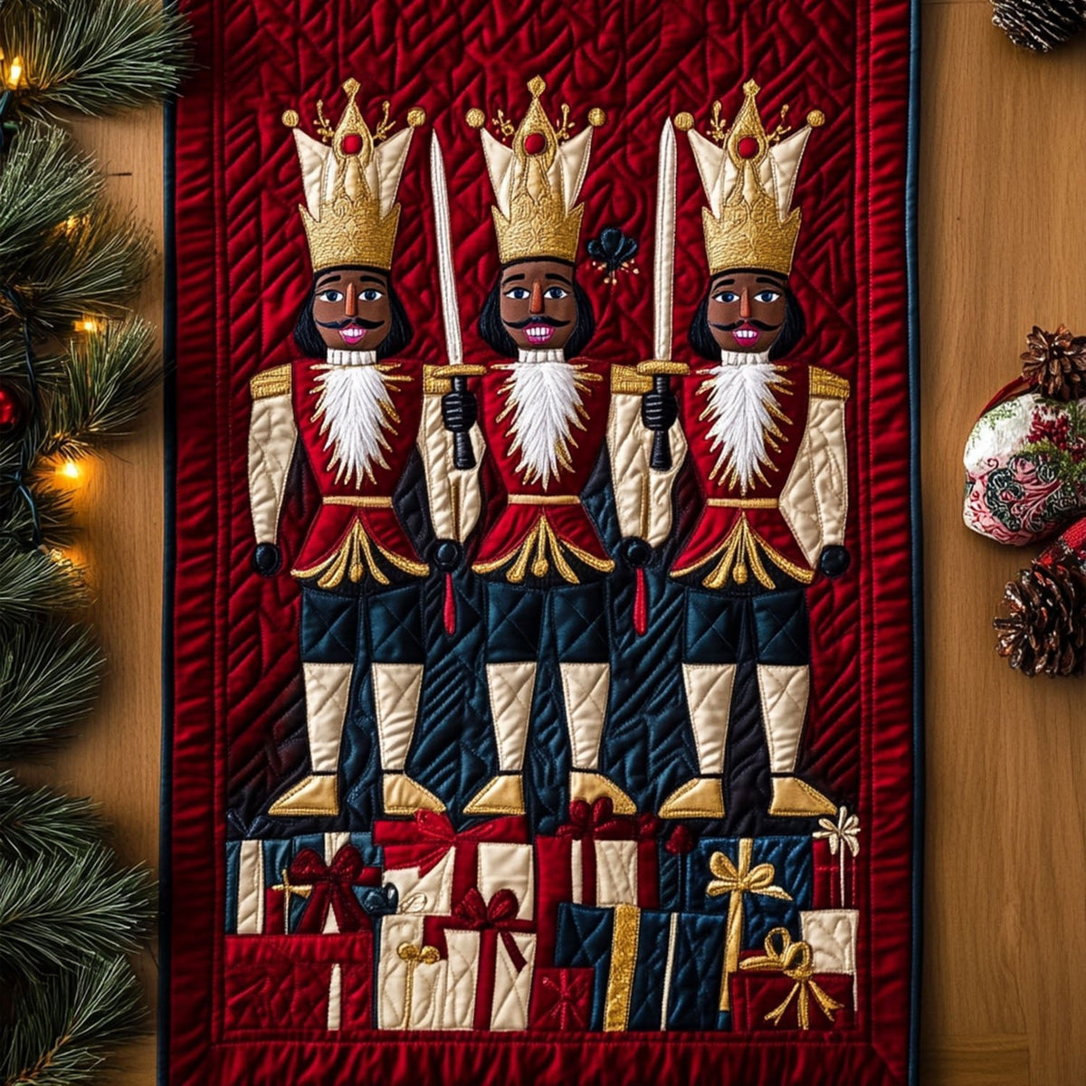 Nutcrackers Grand Waltz Table Runner