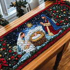 Holy Night Reflections Table Runner