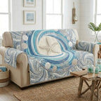 Ocean Breeze Haven Sofa Cover