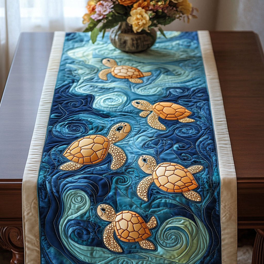 Ocean Glider Table Runner