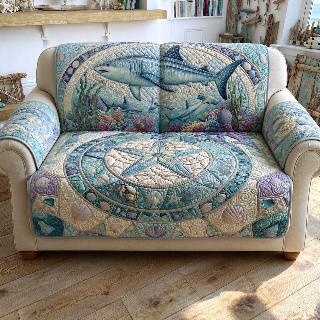 Ocean Monarch Sofa Cover