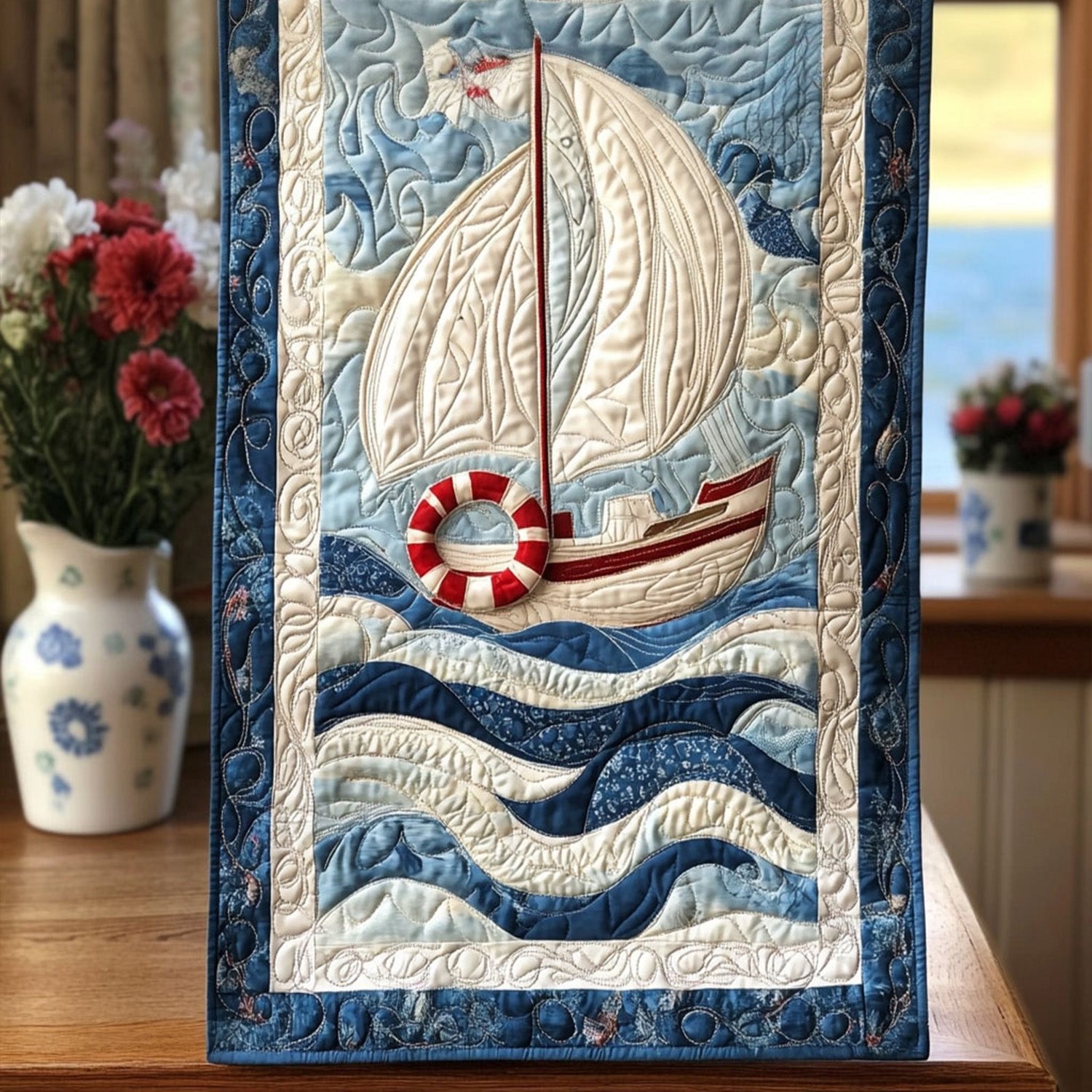 Ocean Navigator Table Runner
