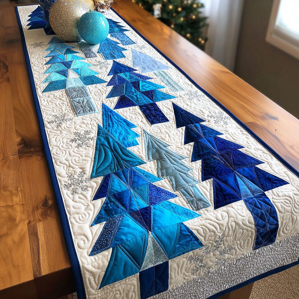 Ocean Pine Tree Table Runner