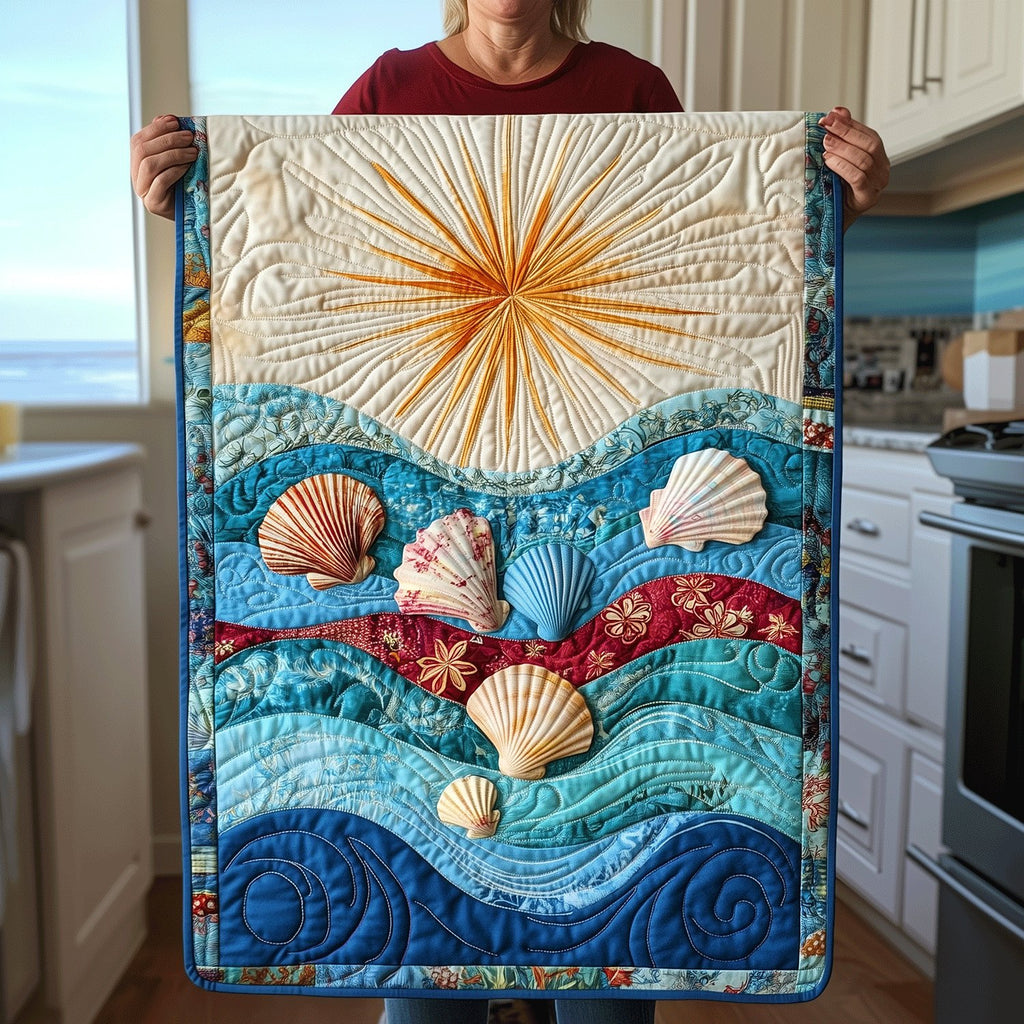 Ocean Shell Table Runner