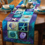 Ocean Shells Table Runner