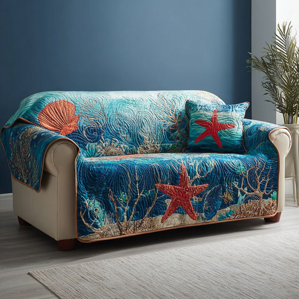 Ocean View Sofa Cover