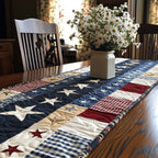 Old Glory Patchwork Table Runner