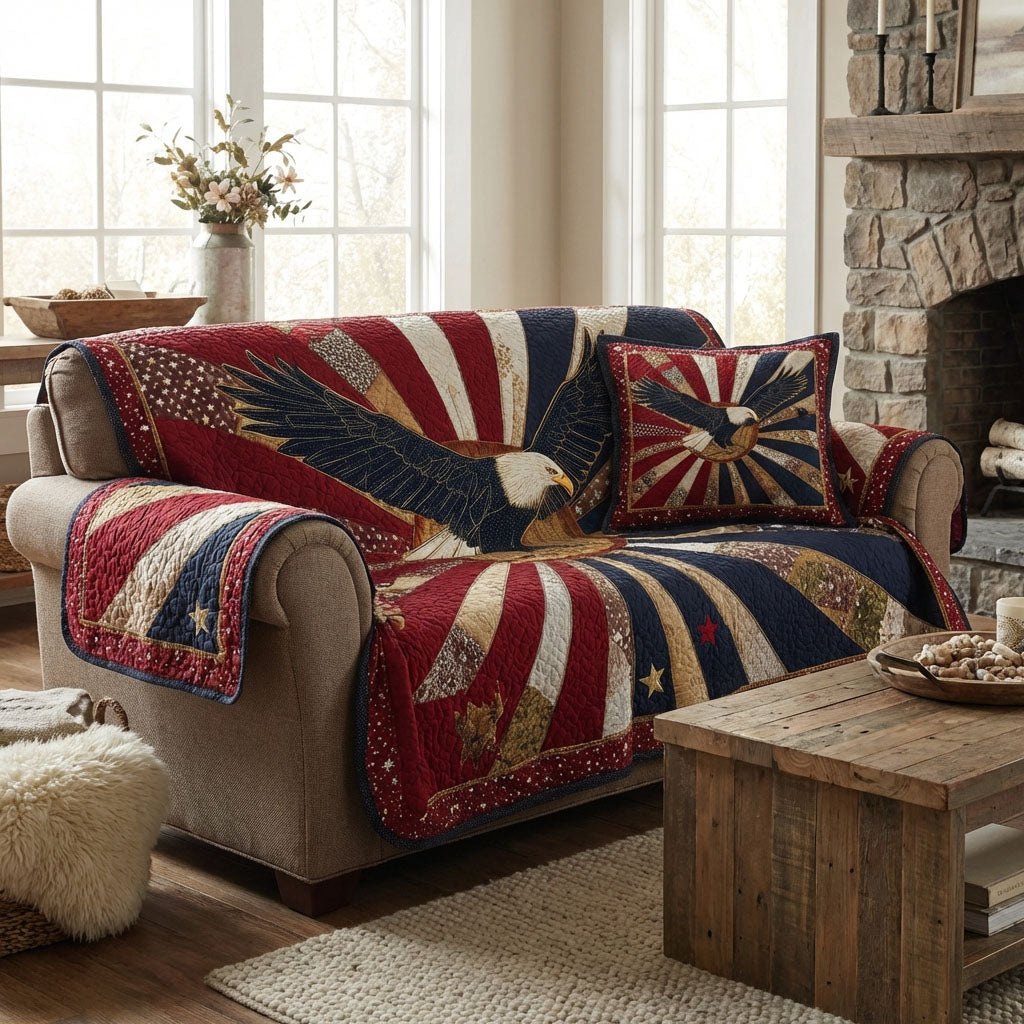 Old Glory Sofa Cover