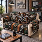 Once Mechanic Always Mechanic Sofa Cover