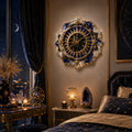 Personalized celestial Custom Name Wall Clock — personalized with a custom name