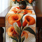 Orange Calla Elegance Table Runner