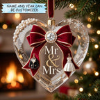 First Christmas Bride and Groom Christmas Ornament