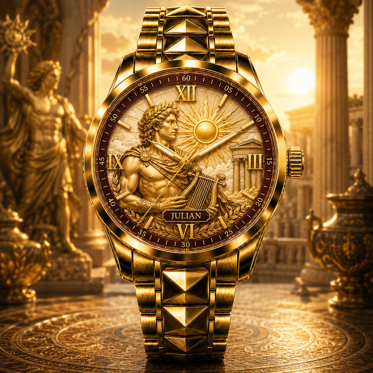 Custom Name Watch — personalized with a custom name