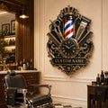 Barber Interiors Custom Name Wall Clock — personalized with a custom name