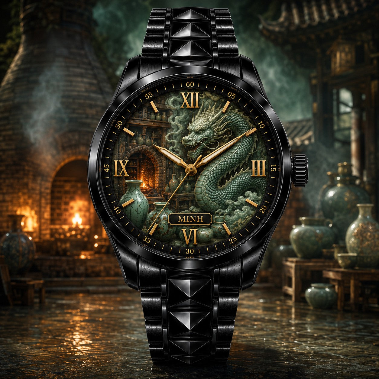 Custom Name Watch — personalized with a custom name