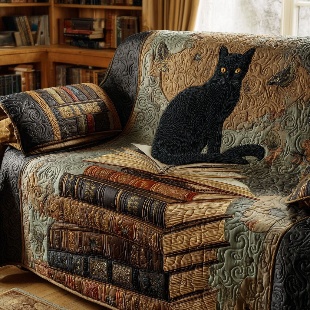 Pages of Mystery Sofa Cover