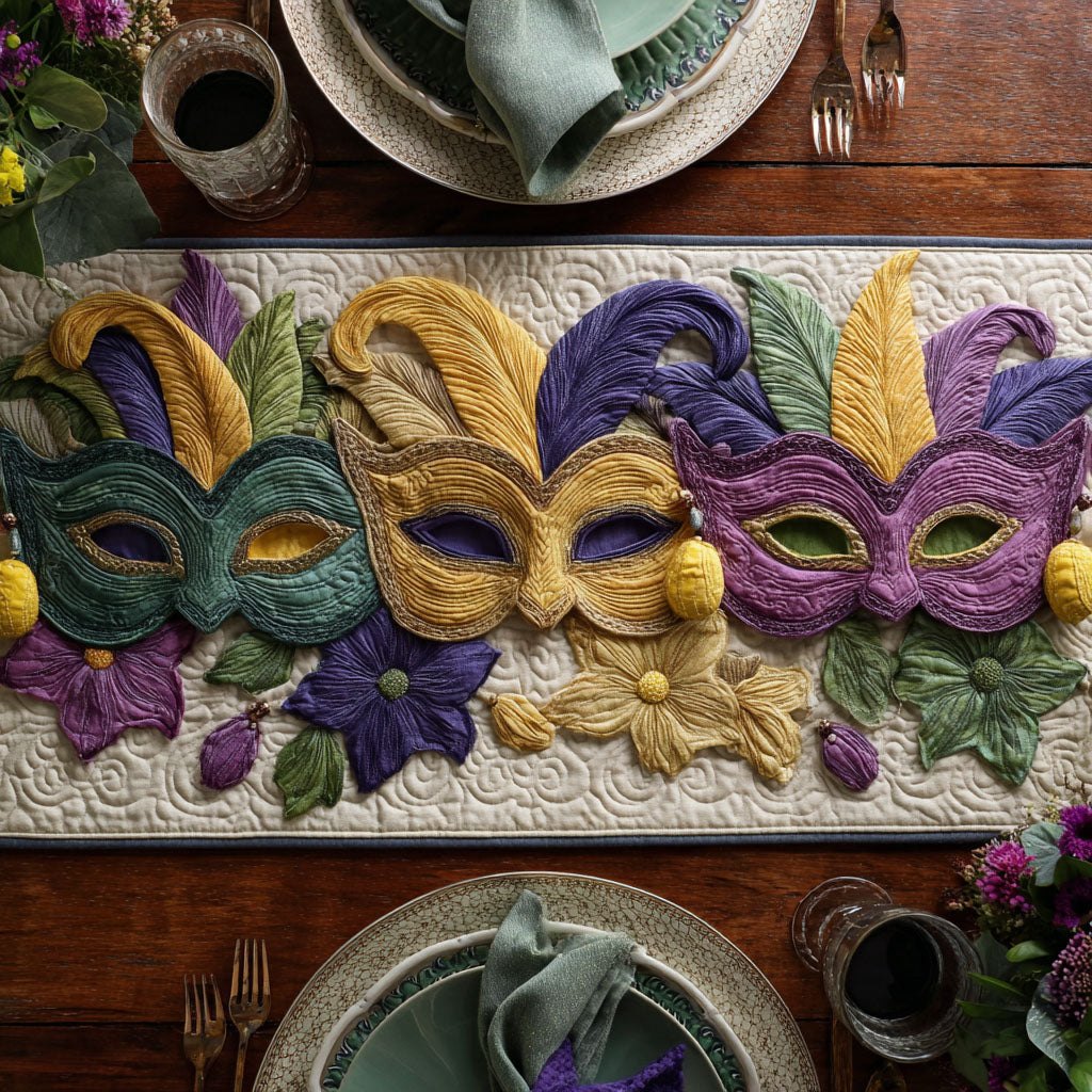 Parade Mask Table Runner