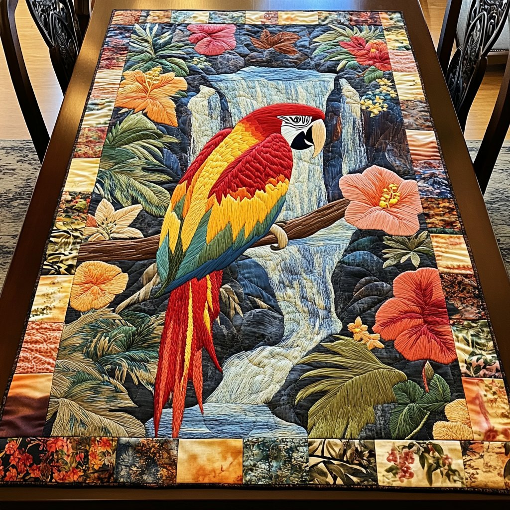 Parrot Dreams Table Runner