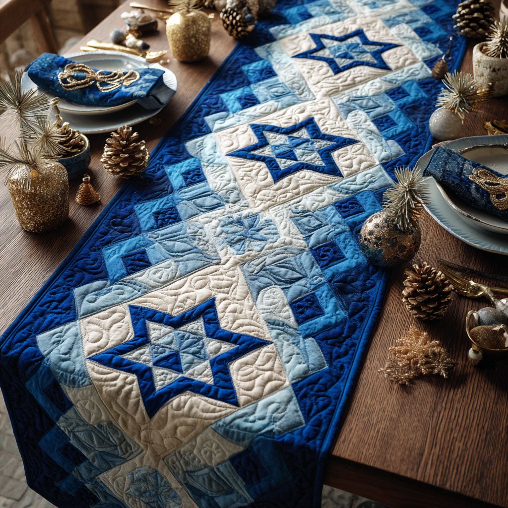 Passover Star Table Runner