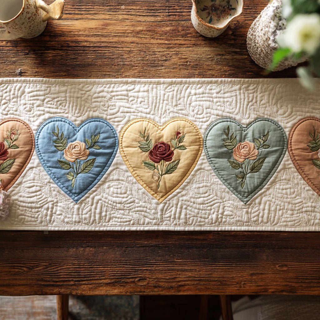 Pastel Affection Table Runner