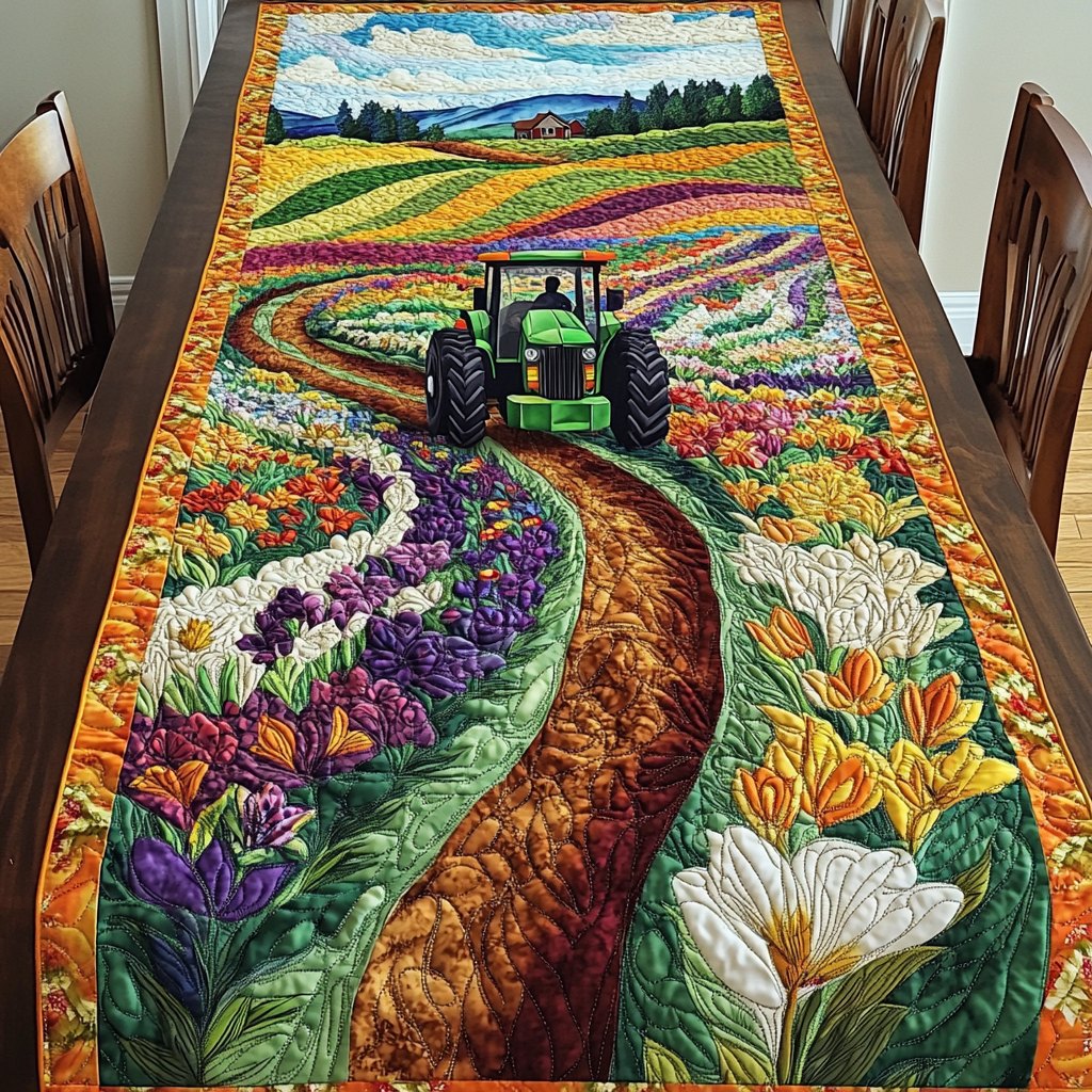 Pastoral Charm Table Runner