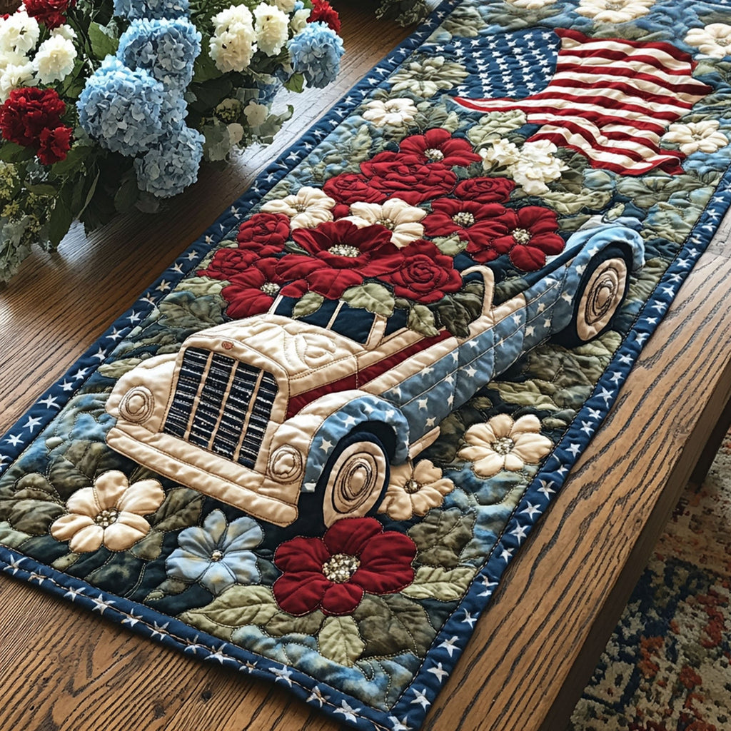 Patriotic Journey Table Runner