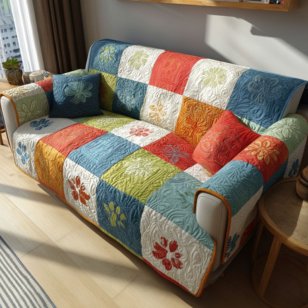 Paw Blossom Lane Sofa Cover