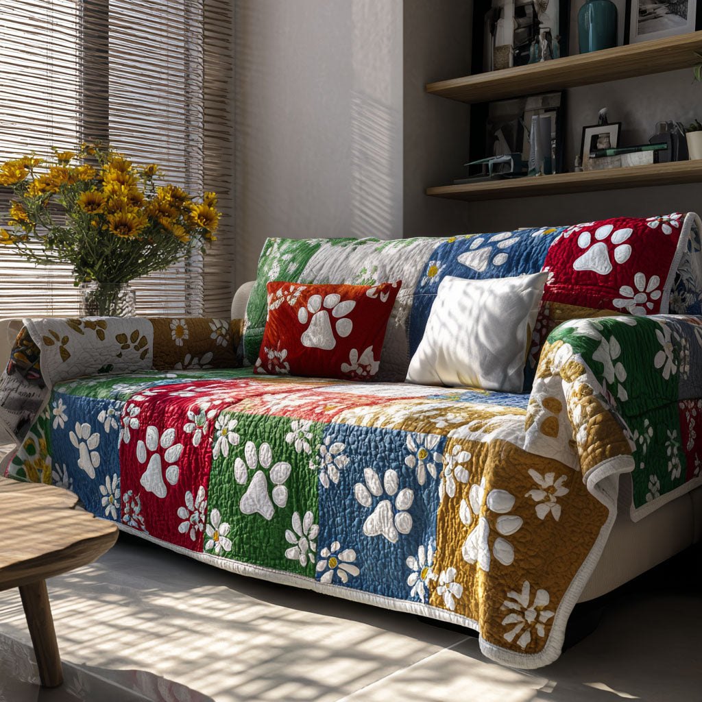 Paw Daisy Dreams Sofa Cover