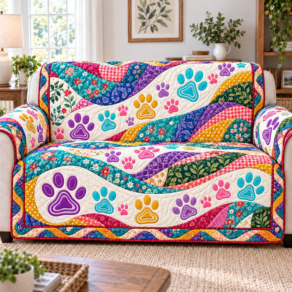 Paw Family Forever Sofa Cover
