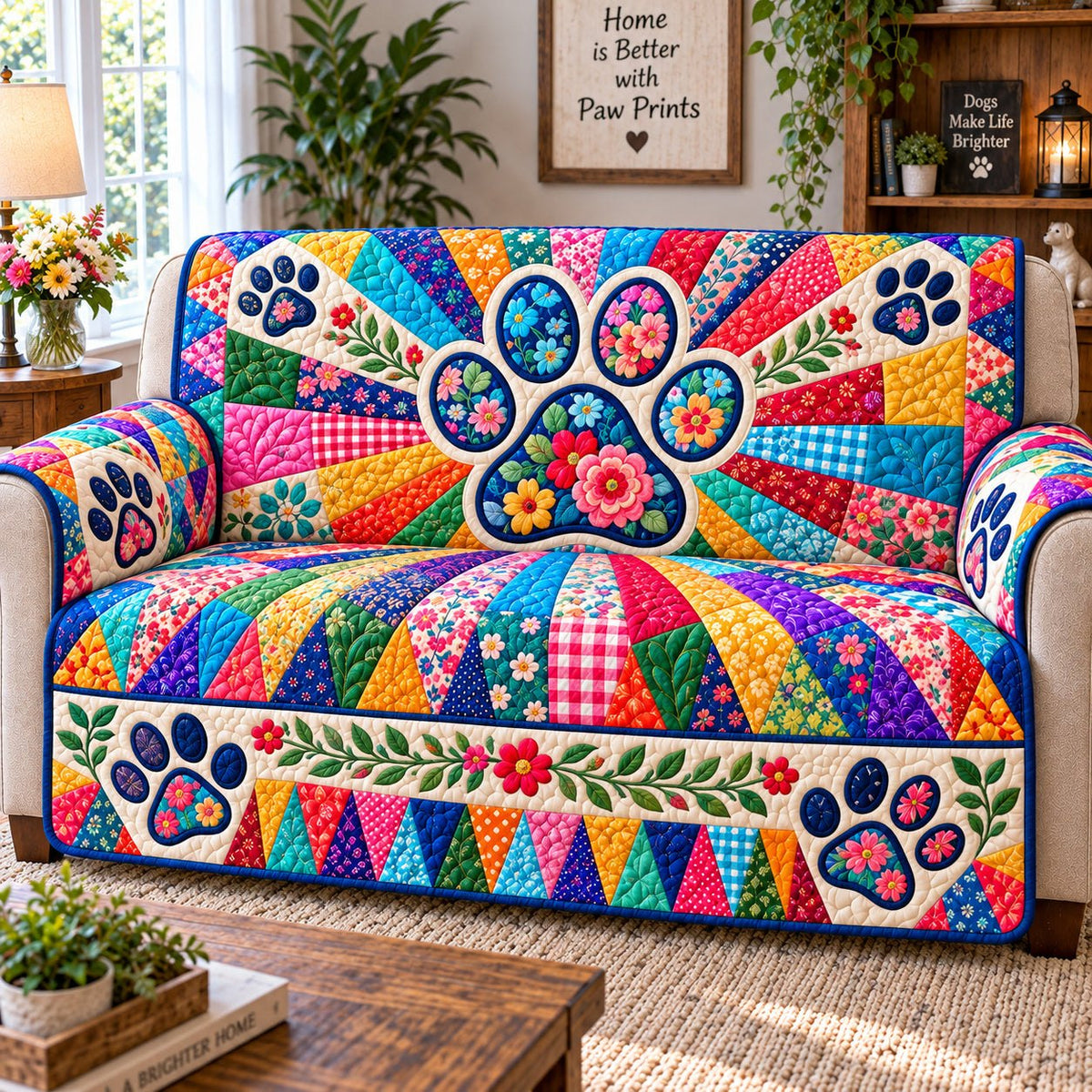 Paw Happy Trails Sofa Cover