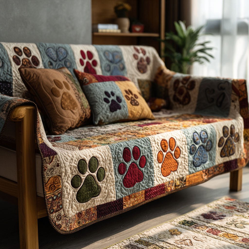 Paw Love Meadow Sofa Cover