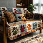 Paw Love Meadow Sofa Cover