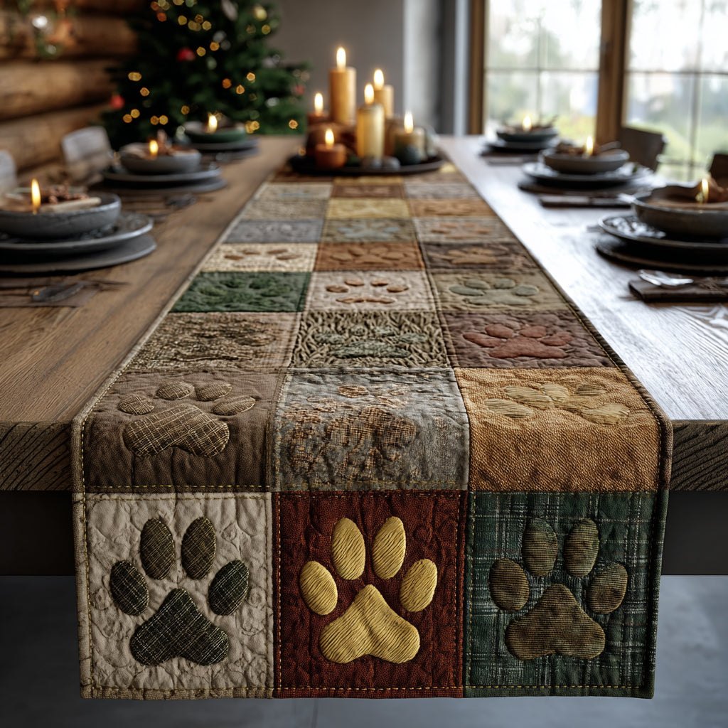 Paw Pathway Table Runner