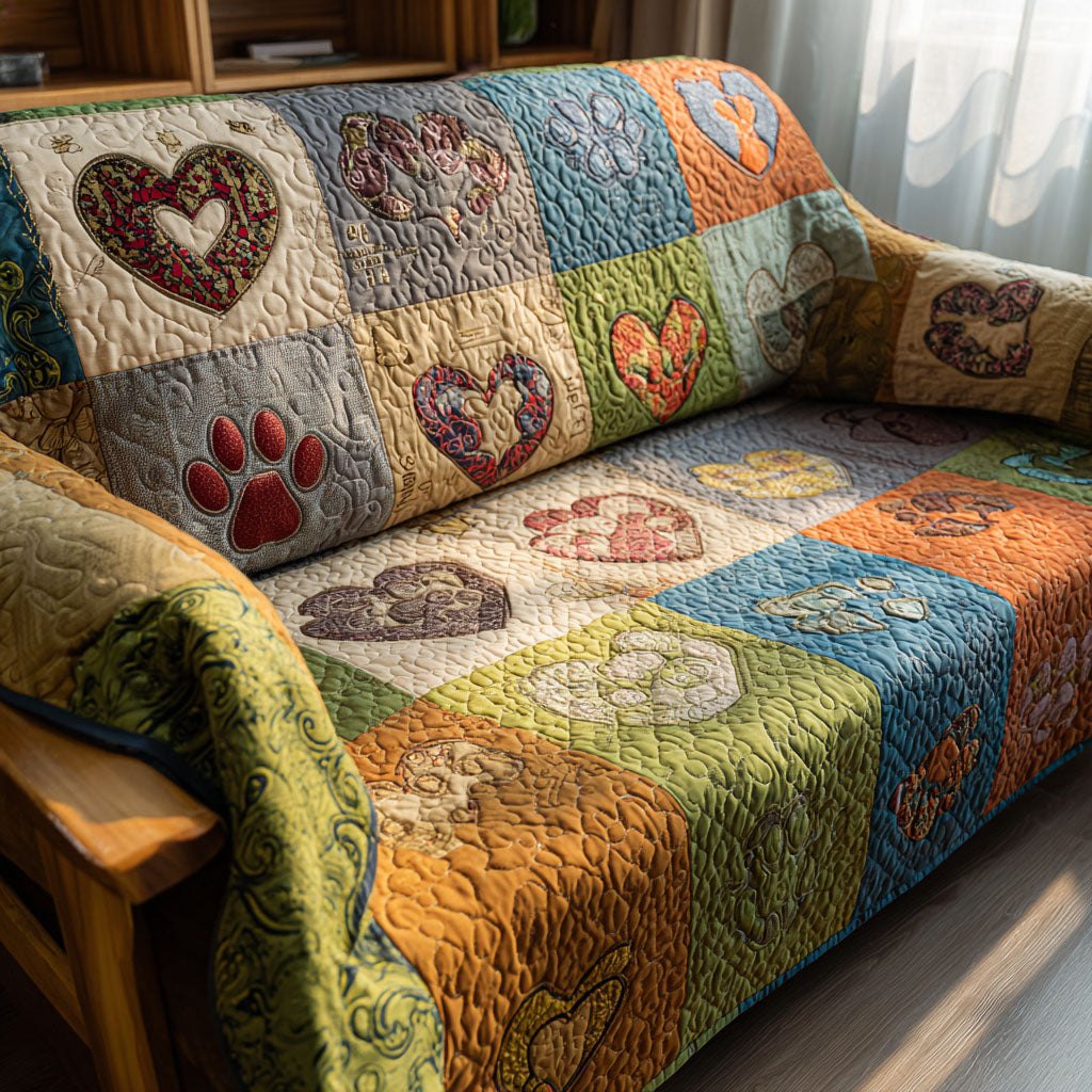 Paw Sunset Lane Sofa Cover