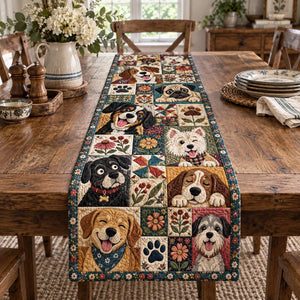 Pawfect Dog Gathering Table Runner - Made to Order