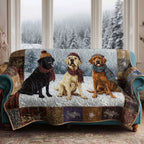 Paws of Joy Sofa Cover