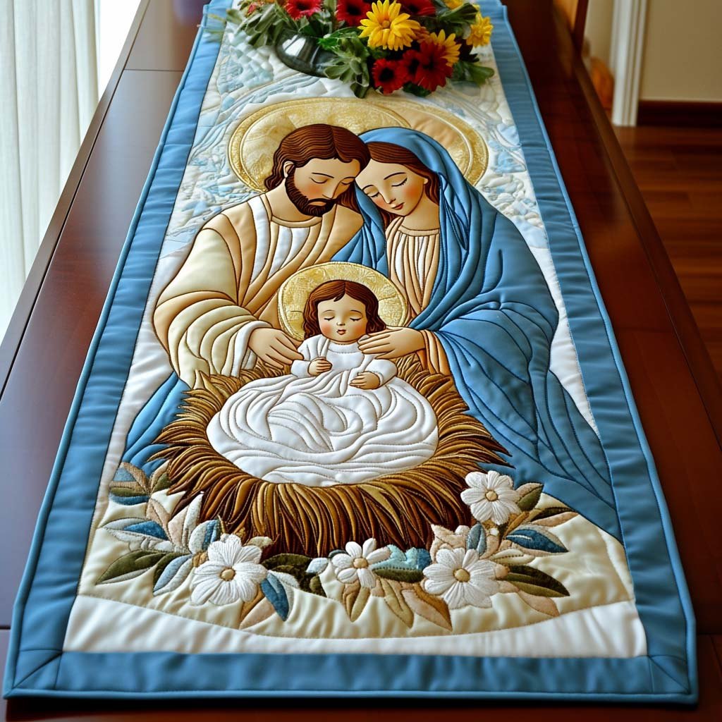 Peaceful Family Table Runner