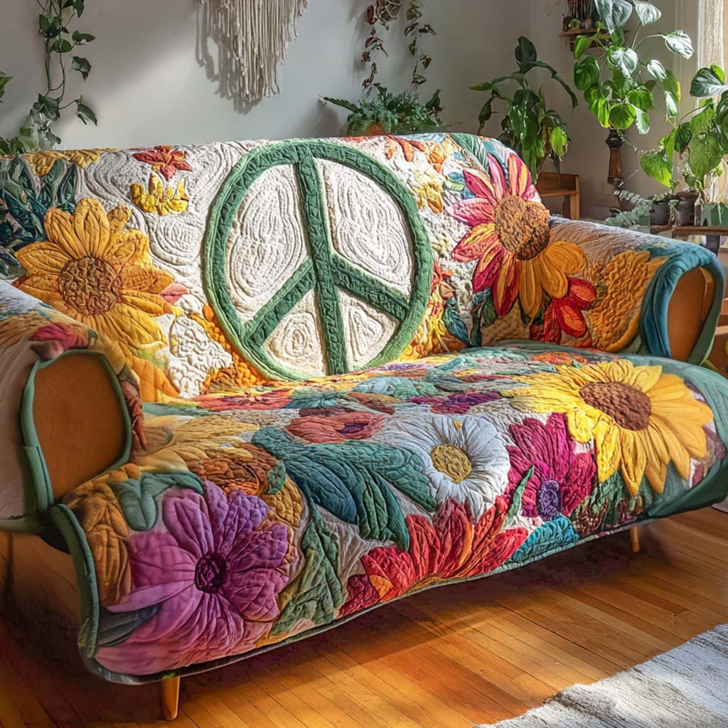 Peaceful Garden Sofa Cover