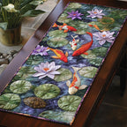 Peaceful Koi Table Runner