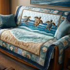 Peaceful Shells Sofa Cover