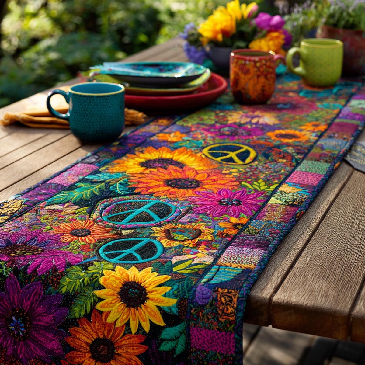 Peaceful Soul Table Runner