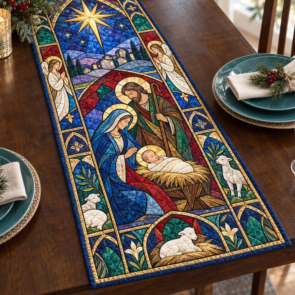 Peaceful Stable Table Runner