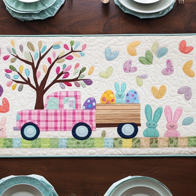 Peep Sprinkles Table Runner