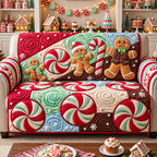Peppermint Cookie Party Sofa Cover
