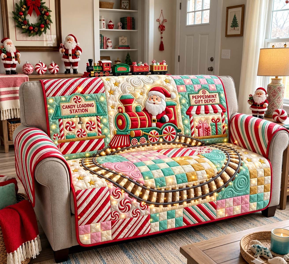 Peppermint Gift Station Sofa Cover