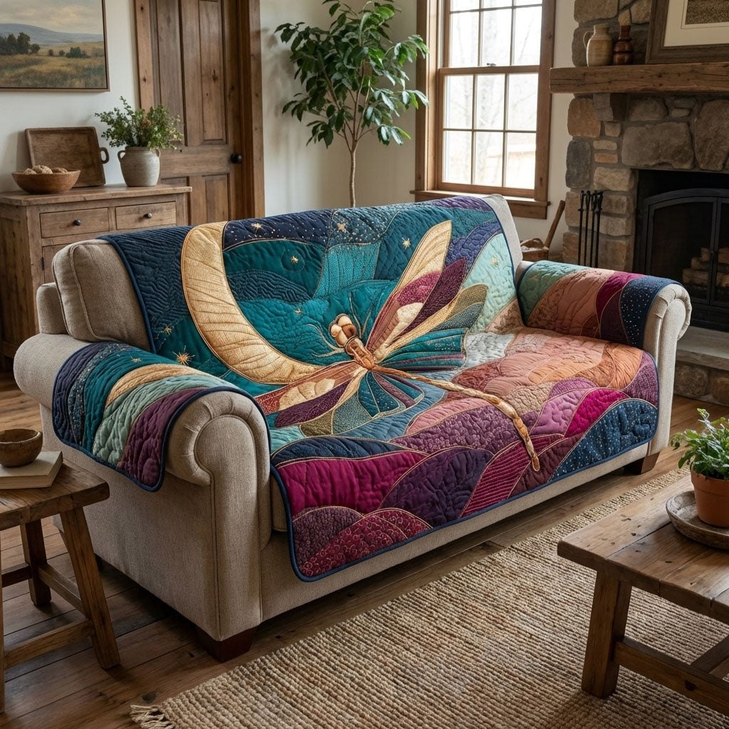 Petal Dragonfly Sofa Cover